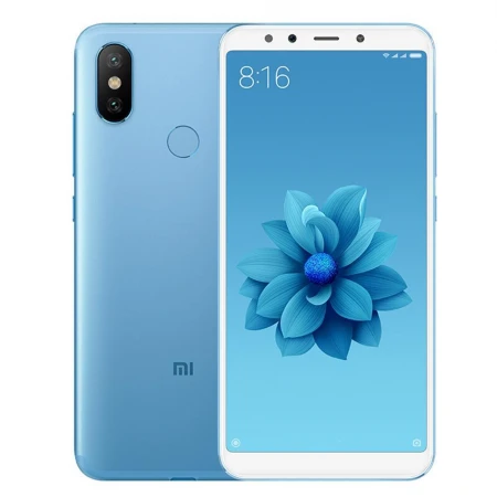 Смартфон Xiaomi Mi A2 128GB, Blue Смартфон Xiaomi Mi A2 128GB, Blue
