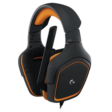 Гарнитура Logitech G231 Prodigy, Black-Orange