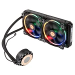 Водяное охлаждение Thermaltake Water 3.0 Riing RGB 240, (CL-W107-PL12SW-A)