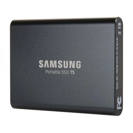 Внешний SSD Samsung T5 2TB, (MU-PA2T0B/WW)