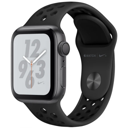 Смарт-часы Apple Watch Nike+ Series 3, 38mm Space Grey Aluminium Case with Anthracite/Black Nike Sport Band, (MTF12GK/A)
