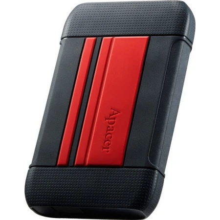 Внешний HDD Apacer AC633 Black-Red 1TB, (AP1TBAC633R-1)