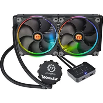 Водяное охлаждение Thermaltake Water 3.0 Riing RGB 280, (CL-W138-PL14SW-A) Водяное охлаждение Thermaltake Water 3.0 Riing RGB 280, (CL-W138-PL14SW-A)
