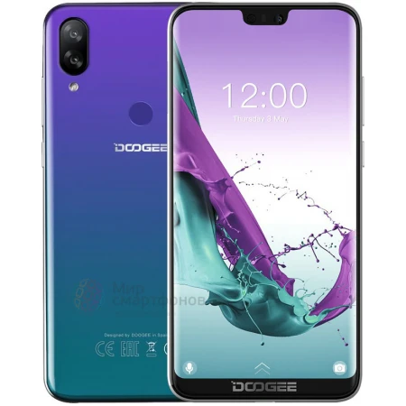Смартфон Doogee Y7 32GB, Phantom Purple Смартфон Doogee Y7 32GB, Phantom Purple