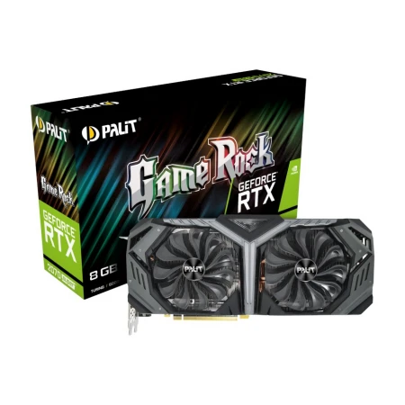 Видеокарта Palit GeForce RTX 2070 Super GameRock 8GB, (NE6207S020P2-1040G) Видеокарта Palit GeForce RTX 2070 Super GameRock 8GB, (NE6207S020P2-1040G)