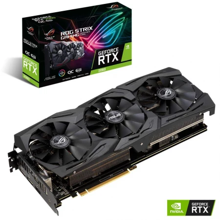 Видеокарта Asus GeForce RTX 2060 ROG Strix Gaming OC 6GB, (ROG-STRIX-RTX2060-O6G-GAMING)