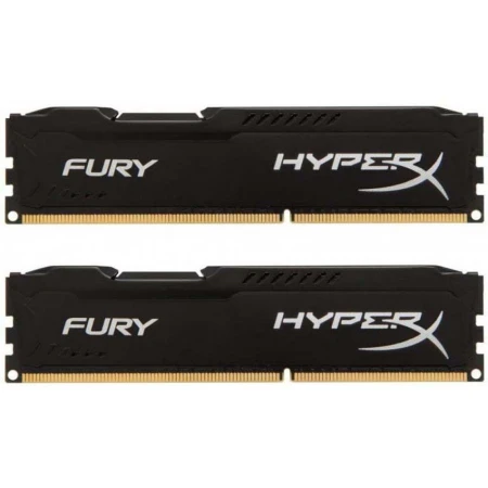 ОЗУ Kingston HyperX Fury Black Series 16GB (2х8GB) 3200MHz DIMM DDR4, (HX432C18FB2K2/16)