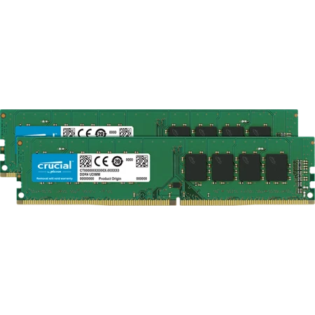 ОЗУ Crucial 32GB (2х16GB) 2666MHz DIMM DDR4, (CT2K16G4DFD8266)