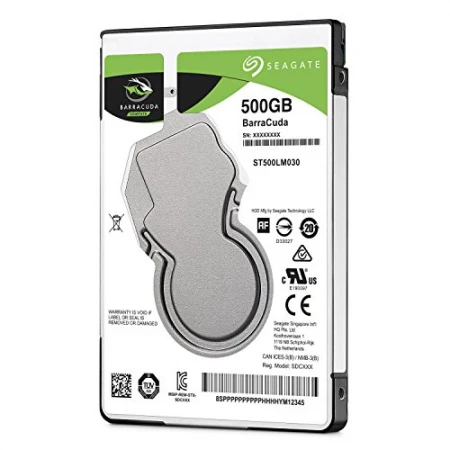 Жёсткий диск Seagate BarraCuda 500GB, (ST500LM030)