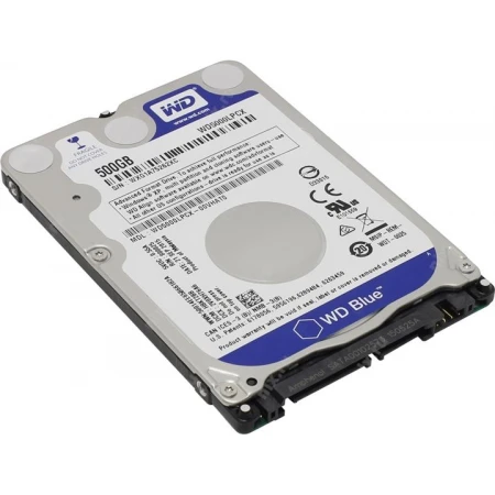 Жёсткий диск Western Digital Blue Mobile 500GB, (WD5000LPCX)
