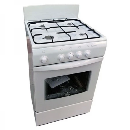 Газовая плита Deluxe 5040.3г (щ), White