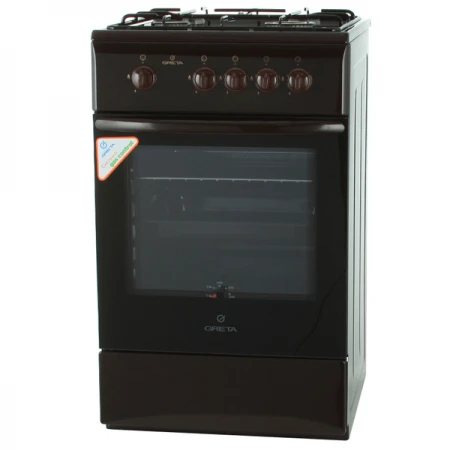 Газовая плита Greta 1470-00-12, Brown