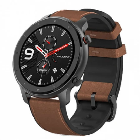 Смарт-часы Xiaomi Amazfit GTR, Aluminum Alloy Black-Brown