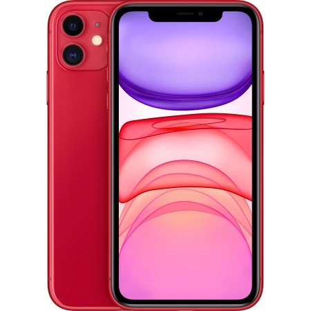 Смартфон Apple iPhone 11 64GB Red, (MWLV2RM/A)