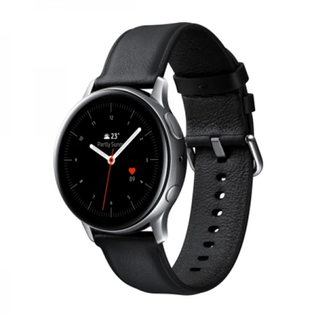 Смарт-часы Samsung Galaxy Watch Active 2, 44mm Stainless Silver, (SM-R820NSSASKZ)
