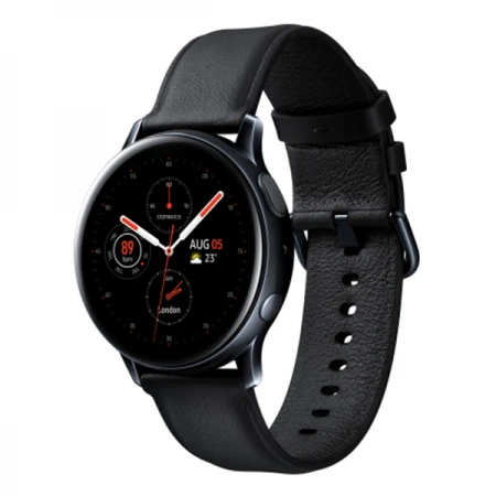 Смарт-часы Samsung Galaxy Watch Active 2, 40mm Stainless 40mm Black, (SM-R830NSKASKZ)