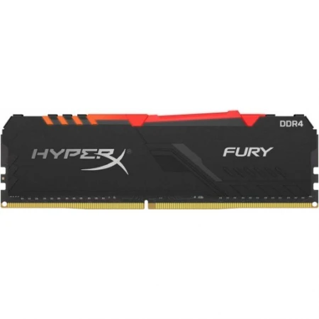 ОЗУ Kingston HyperX Fury Black RGB 16GB 3200MHz DIMM DDR4, (HX432C16FB3A/16)