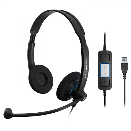 Гарнитура Sennheiser SC 60 USB CTRL, Black Гарнитура Sennheiser SC 60 USB CTRL, Black