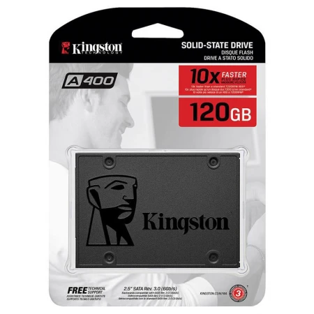 SSD диск Kingston 120GB, (SA400S37/120G)