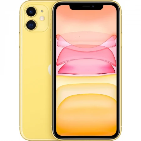 Смартфон Apple iPhone 11 64GB Yellow, (MWLW2RM/A)
