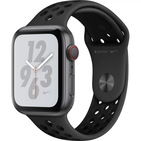 Смарт-часы Apple Watch Nike+ Series 5, 44mm Space Grey Aluminium Case with Anthracite/Black Nike Sport Band, (MX3W2GK/A)
