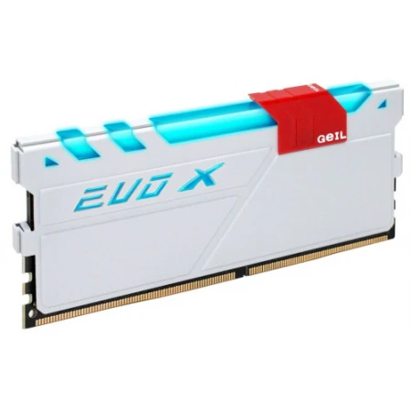 ОЗУ GeIL EVO X 8GB 3000MHz DIMM DDR4, (GEXW48GB3000C15ASC)