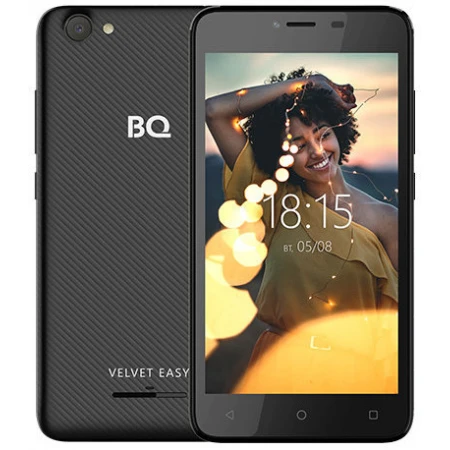 Смартфон BQ-5000G Velvet Easy 8GB Black