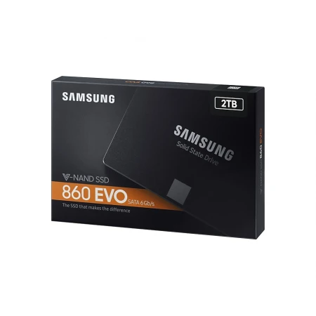 SSD диск Samsung 860 EVO 2TB, (MZ-76E2T0B) SSD диск Samsung 860 EVO 2TB, (MZ-76E2T0B)