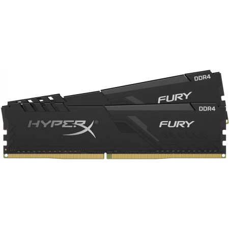 ОЗУ Kingston HyperX Fury Black 16GB (2х8GB) 2666MHz DIMM DDR4, (HX426C16FB3K2/16)