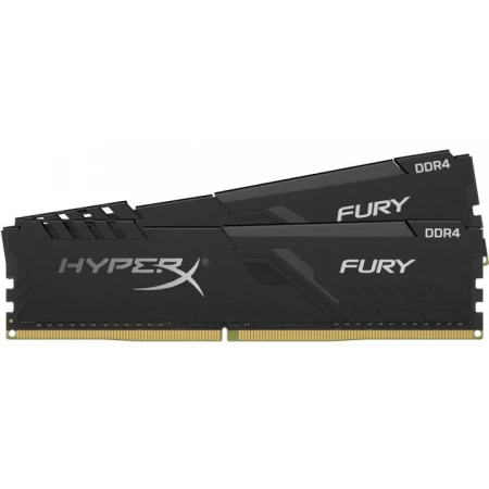 ОЗУ Kingston HyperX Fury Black 32GB (2х16GB) 3200MHz DIMM DDR4, (HX432C16FB3K2/32)
