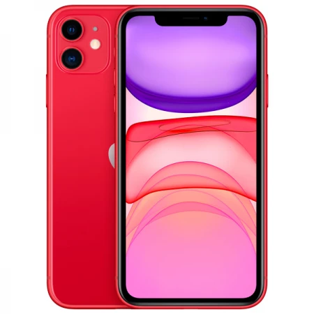 Смартфон Apple iPhone 11 256GB Red, (MWM92RM/A)