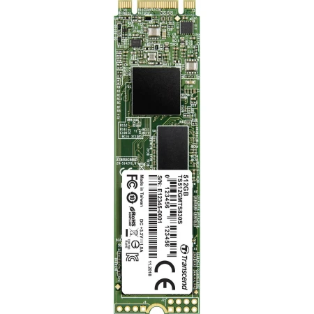 SSD диск Transcend MTS830S 512GB, (TS512GMTS830S)
