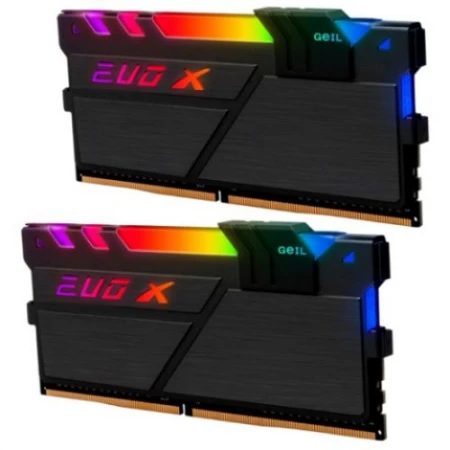 ОЗУ Geil EVO X II RGB 16GB (2х8GB) 3200MHz DIMM DDR4, (GEXSB416GB3200C16ADC)