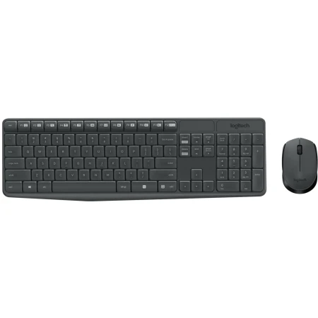 Клавиатура + мышь Logitech MK235 Wireless (Black) (920-007948)