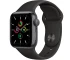 Смарт-часы Apple Watch SE, 40mm Space Gray Aluminium Case with Black Sport Band, (MYDP2GK/A)