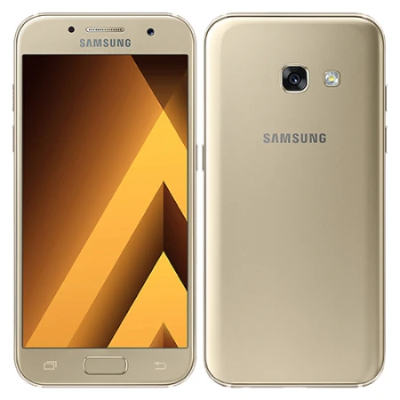 Смартфон Samsung SM-A320F/DS (SM-A320FZDDSKZ), Galaxy A3 [2017] LTE, Gold Sand (634081)