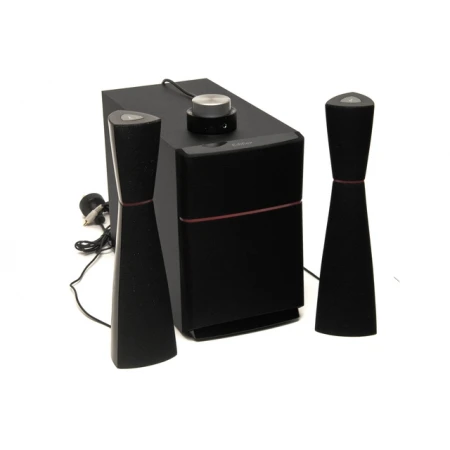 Акустическая система Edifier M3200 (2.1) - Black, 34Вт(2х9+16) RMS, 45Hz-20kHz, 85dB, +RC Акустическая система Edifier M3200 (2.1) - Black, 34Вт(2х9+16) RMS, 45Hz-20kHz, 85dB, +RC