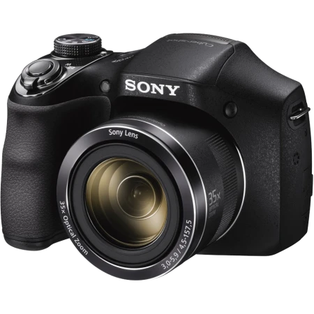 Ультразум-камера SONY Cyber-shot DSC-H300, 20.1Mpx, 4.5-157.5mm, 35x zoom, f/3.0-5.9, 3",AAx4, Black
