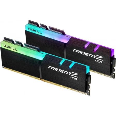 ОЗУ G.Skill Trident Z RGB 64GB (2х32GB) 3200МГц DIMM DDR4, (F4-3200C16D-64GTZR)