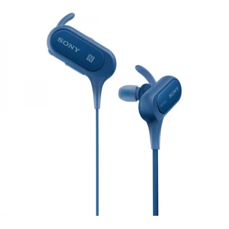 Гарнитура Sony MDR-XB50BS Extra Bass, 4Hz-24kHz, USB, BT, NFC, Blue Гарнитура Sony MDR-XB50BS Extra Bass, 4Hz-24kHz, USB, BT, NFC, Blue