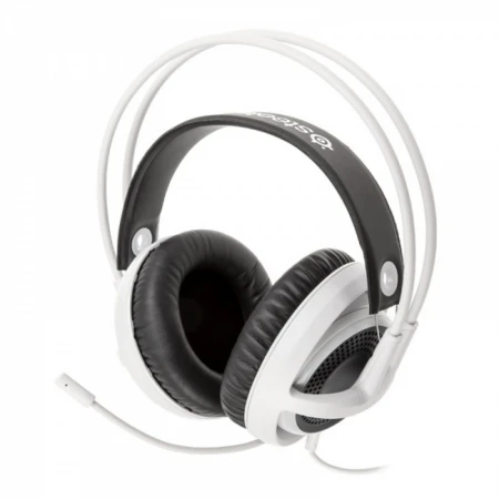 Гарнитура SteelSeries Siberia v3, 10Hz-28kHz, 35 Om, 102dB, mic 50Hz-16kHz, 3.2m, White