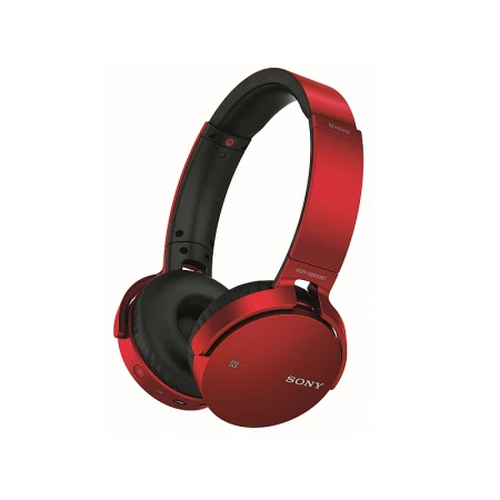 Гарнитура Sony MDR-XB650BT Extra Bass, 20Hz-20kHz, 24 Om, 95dB, mic 100Hz-4kHz, NFC, Red