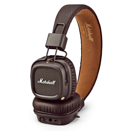 Гарнитура Marshall Major II Bluetooth, 10Hz-20kHz, 64 Om, 99 dB, BT, Brown Гарнитура Marshall Major II Bluetooth, 10Hz-20kHz, 64 Om, 99 dB, BT, Brown