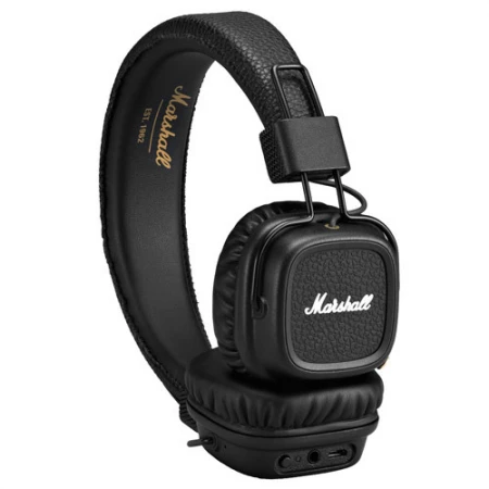 Гарнитура Marshall Major II Bluetooth, 10Hz-20kHz, 64 Om, 99 dB, BT, Black Гарнитура Marshall Major II Bluetooth, 10Hz-20kHz, 64 Om, 99 dB, BT, Black