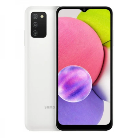 Смартфон Samsung Galaxy A03s 32GB White, (SM-A037FZWDS)