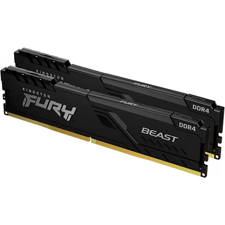 ОЗУ Kingston Fury Beast 32GB (2х16GB) 3600MHz DIMM DDR4, (KF436C18BBK2/32)