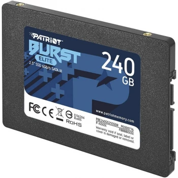 SSD диск Patriot Burst Elite 240GB, (PBE240GS25SSDR)