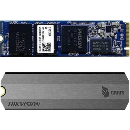 SSD диск Hikvision E2000 512GB, (HS-SSD-E2000-512G)