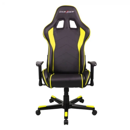 Игровое кресло DXRacer Formula Black-Yellow, (OH/FH08/NY)