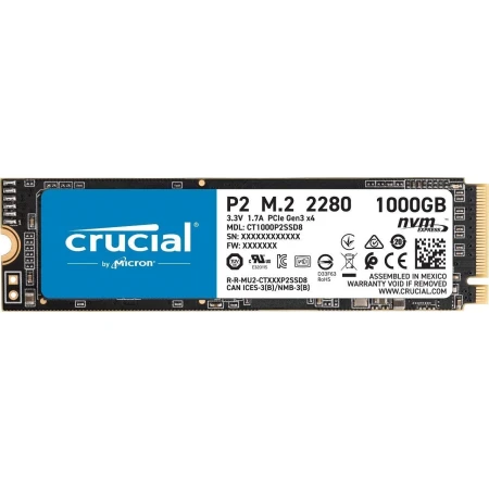 SSD диск Crucial P2 1TB, (CT1000P2SSD8)
